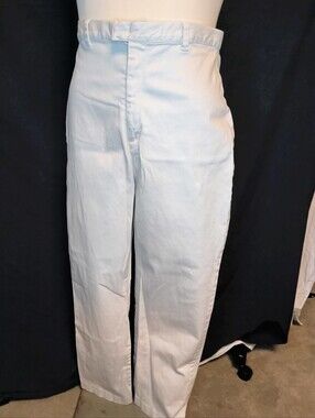 Classic Straight Off White Work Pants Size 18